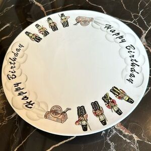 Cake/Cupcake/Cookie Stand with Toy Soldiers and Cannon Firing “Happy Birthday”